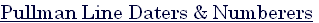 Pullman Line Daters & Numberers